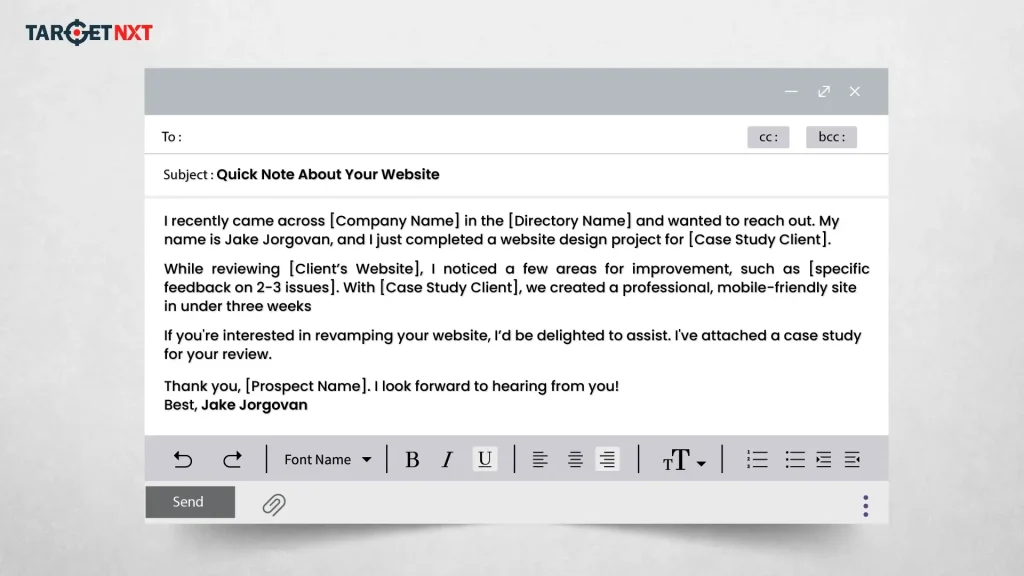 Email Template
