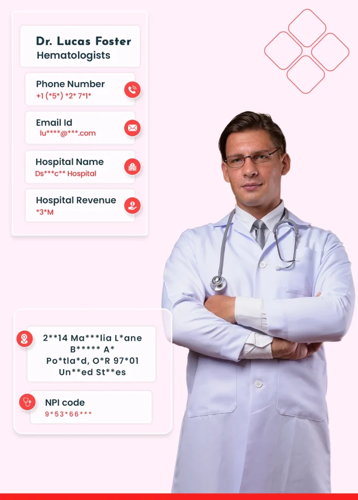 Hematologists Email List